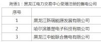 黑龍江新增3家新注冊(cè)和北京推送的10家售電公司（第十批）